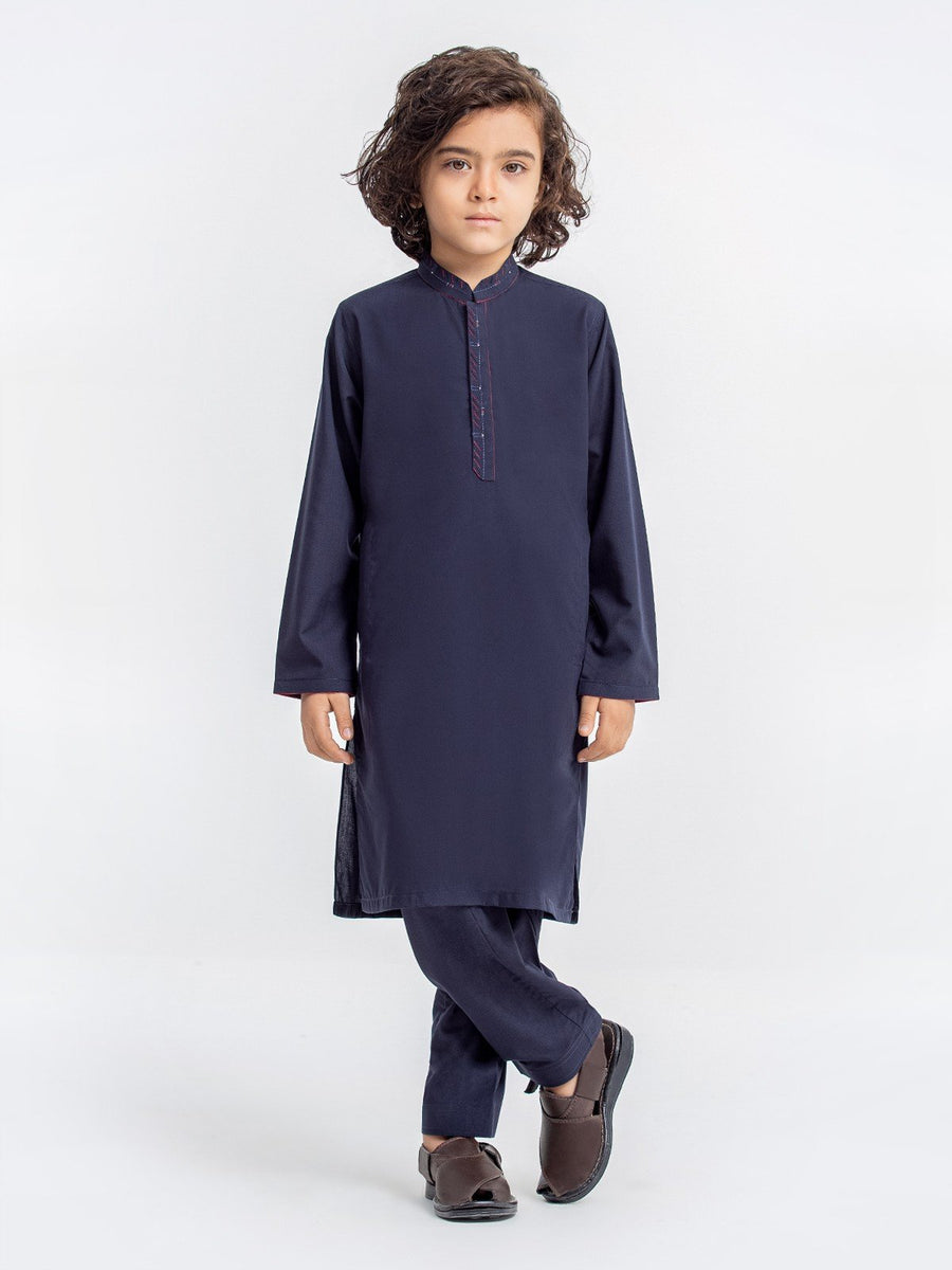 Kids Kurta Shalwar 24-3861 – salai